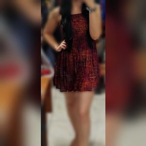 Lovely boho mini dress